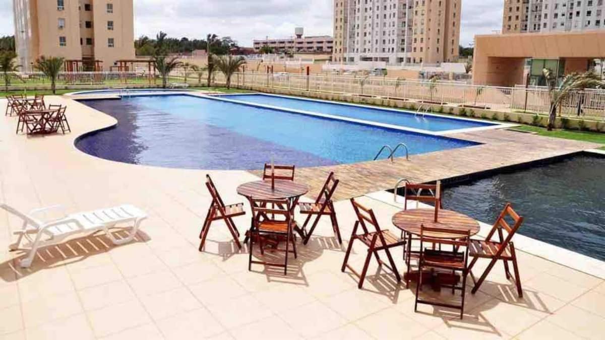 Apartamento Condominio Clube Lindo E Completo Sao Luis  Luaran gambar
